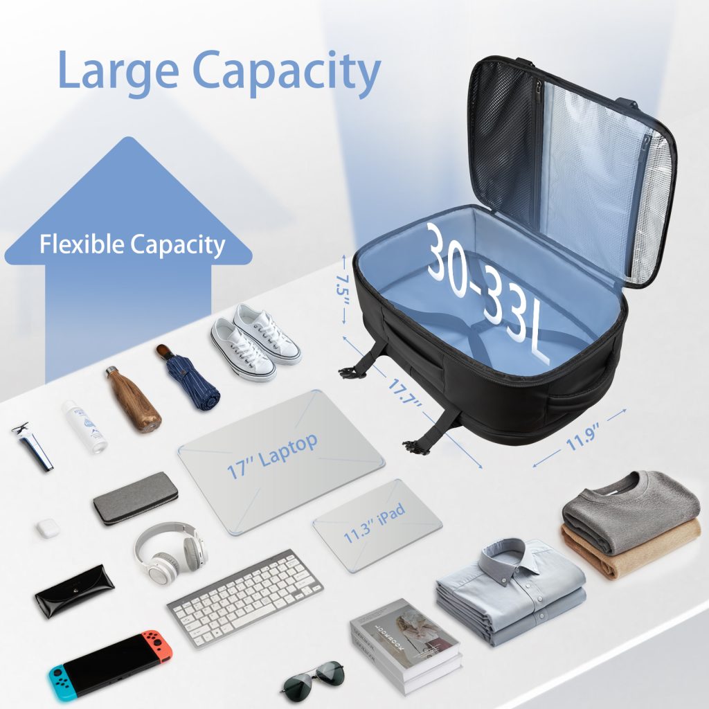 Large-capacity travel bag 8209 - 图片 2