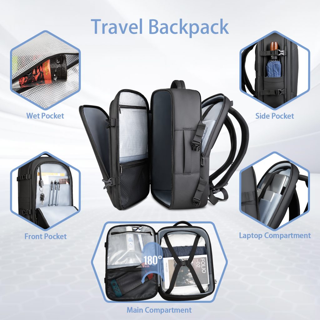 Large-capacity travel bag 8209 - 图片 3
