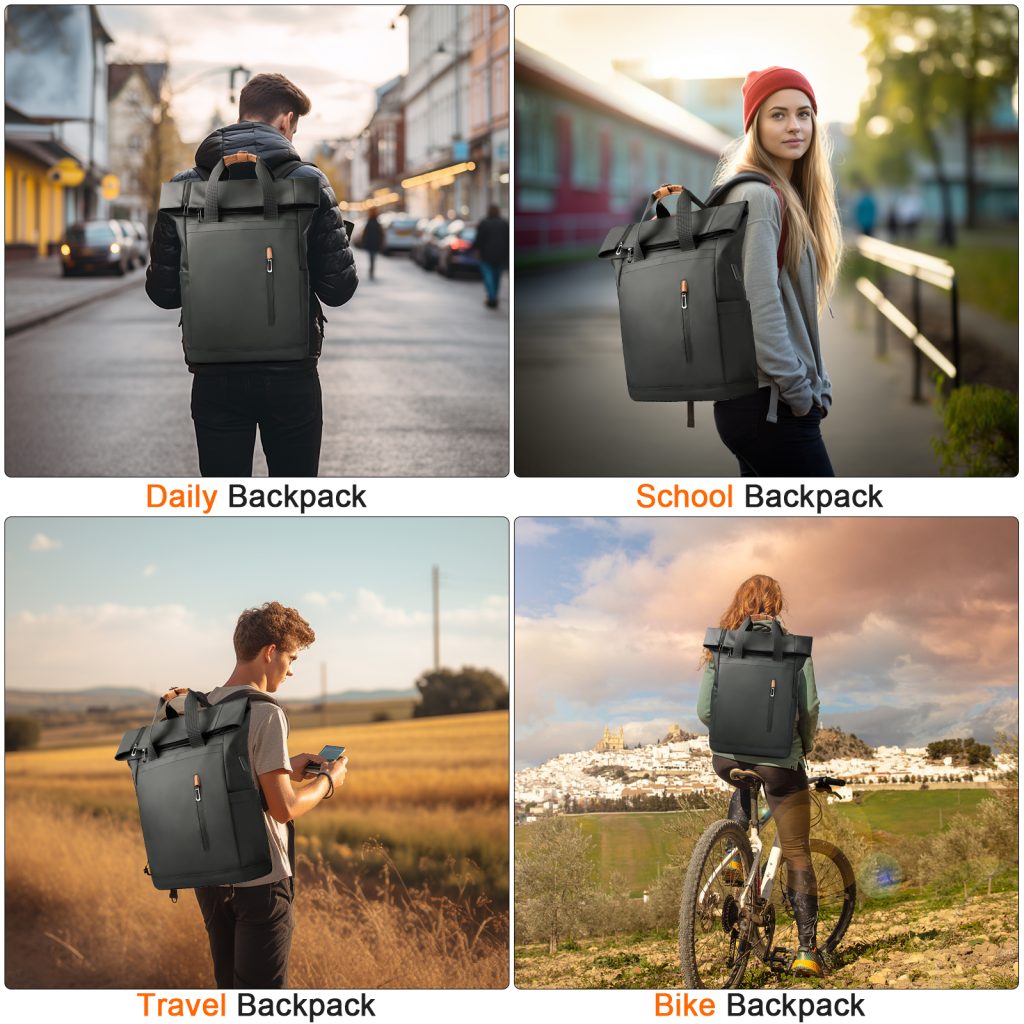 Casual backpack 8070 - 图片 7