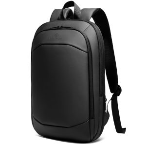 8787s：HEROIC KNIGHT Waterproof Expandable 15.6" Laptop Backpack for Men, Black